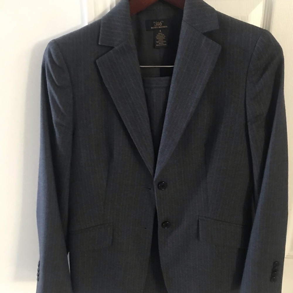 Brooks Brother 2 piece Blue pinstripe suit